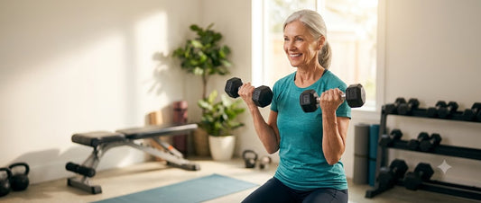 Simple Dumbbell Strength Training Routine for Healthy Aging
