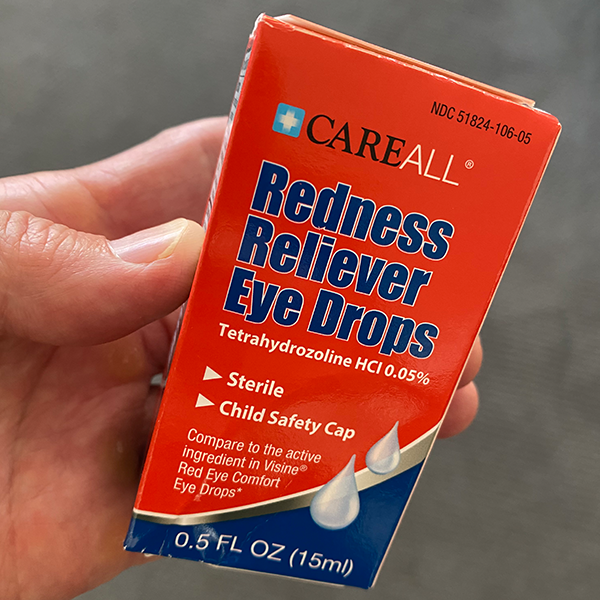 Care All Redness Reliever Eye Drops